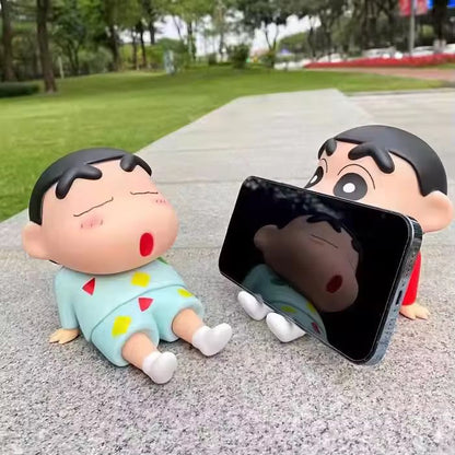 Cute Shinchan Mobile Holder