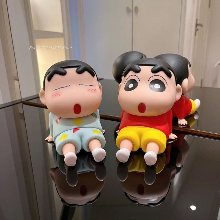 Cute Shinchan Mobile Holder