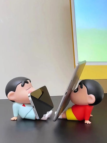 Cute Shinchan Mobile Holder