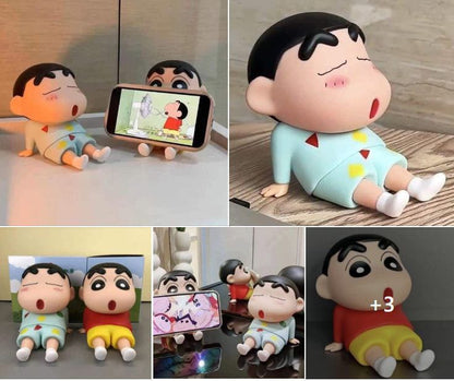 Cute Shinchan Mobile Holder